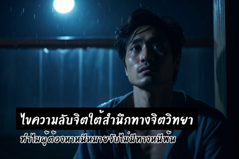 ไขความลับจิตใต้สำนึกทางจิตวิทยา ทำไมผู้ต้องหาหนีหมายจับไม่มีทางหนีพ้น