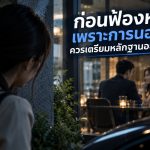 หลักฐานฟ้องหย่าควรเตรียมอย่างไร