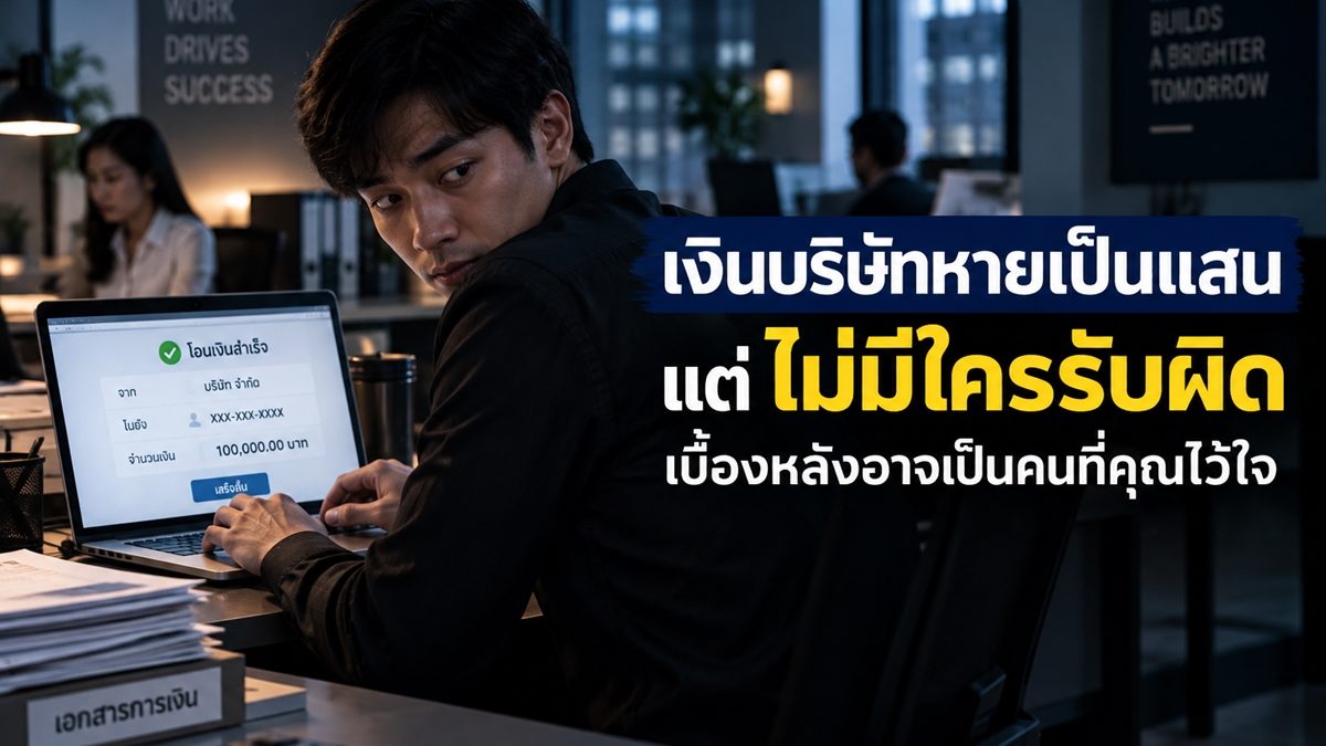 จ้างนักสืบหาคนยักยอกเงินบริษัท