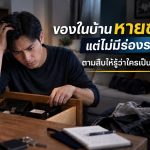 วิธีสืบหาขโมยเมื่อของในบ้านหายบ่อย